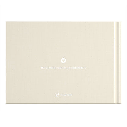 Baby fill-in book - My ultrasound photos - Linen Beige - Fyllbooks
