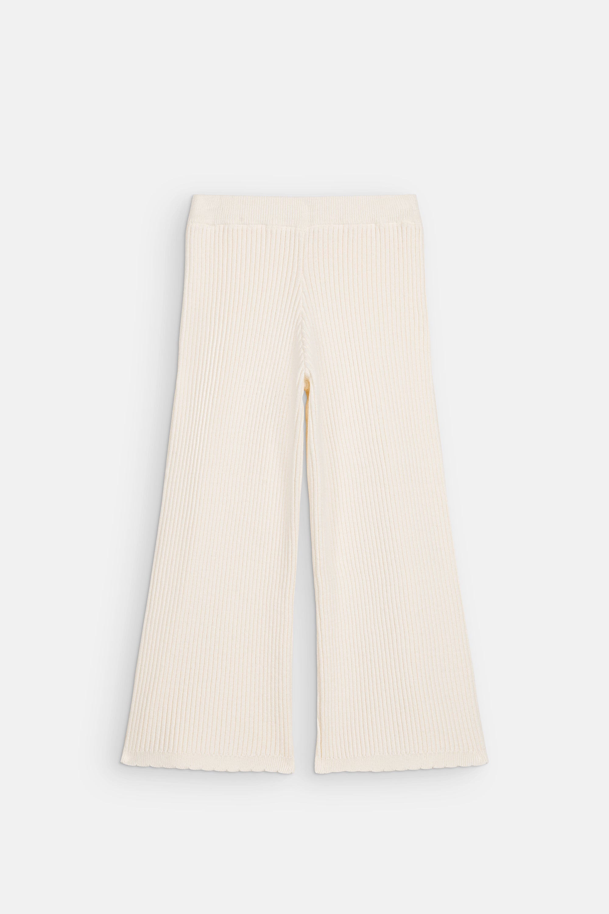 Gebreide broek Salia - Katoen & kasjmier - Cream - Louise Misha - productfoto