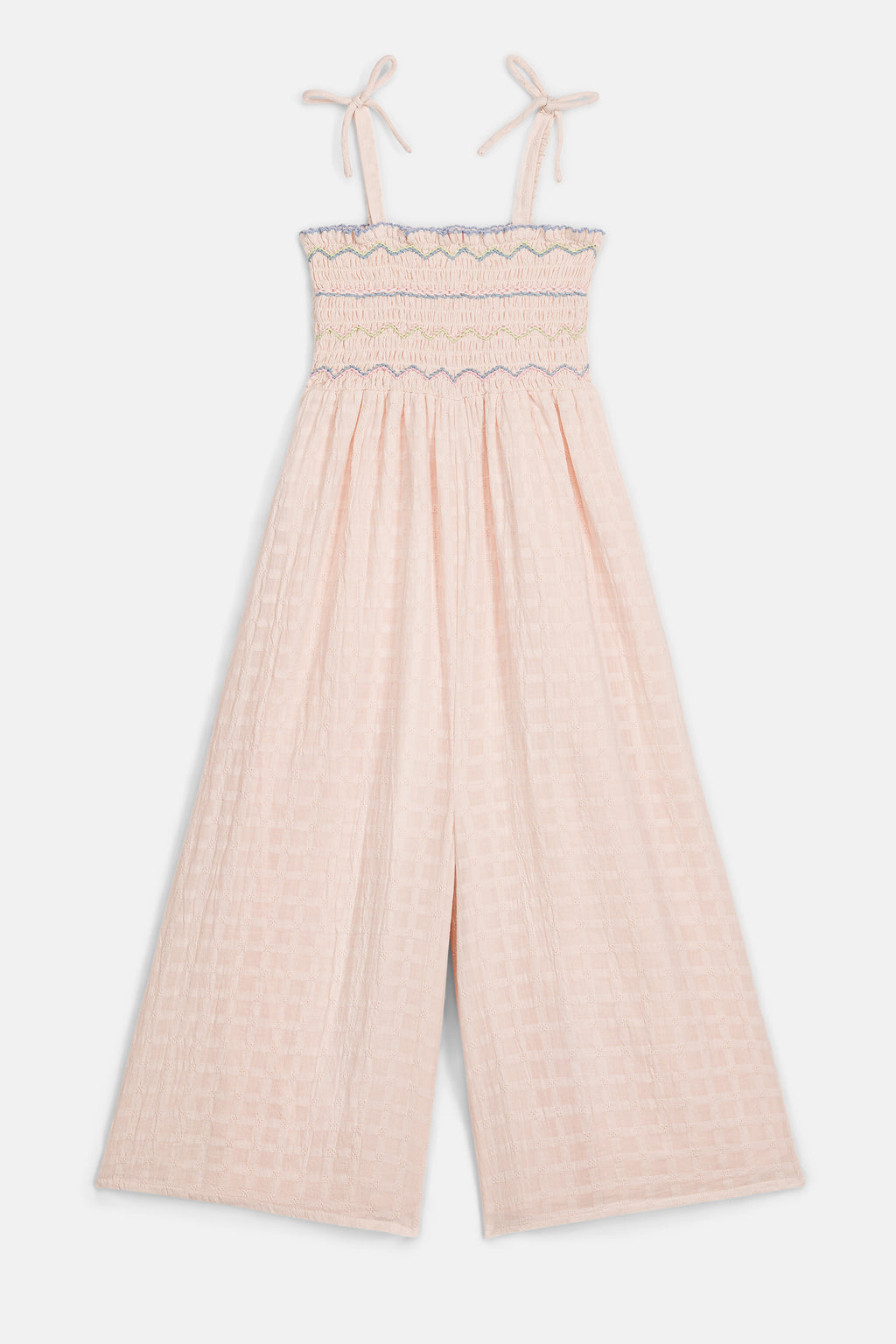 Jumpsuit - Overall Morli - Biologisch katoen/Dobby - Cream - Louise Misha - productfoto