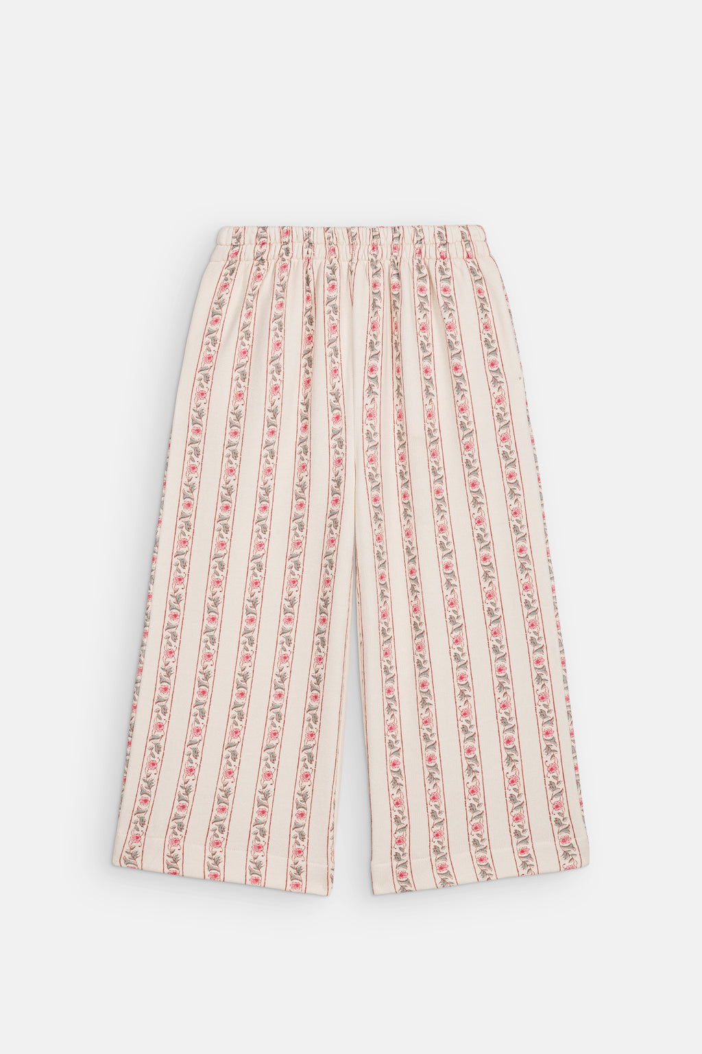 Joggingbroek Ysalia - Biologisch katoen - Cream Flower Beds - Louise Misha - productfoto