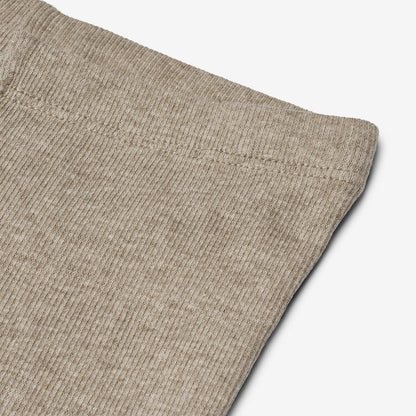 Leggings Jules - Bio-Baumwolle - Gravel Melange - Wheat
