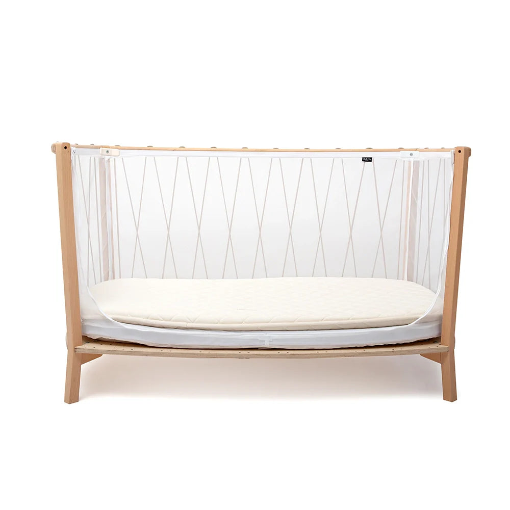 KIMI Evolving Baby Bed - Wooden Convertible Bed without Bars 60x120 cm - From 6 months to 5 years - Charlie Crane