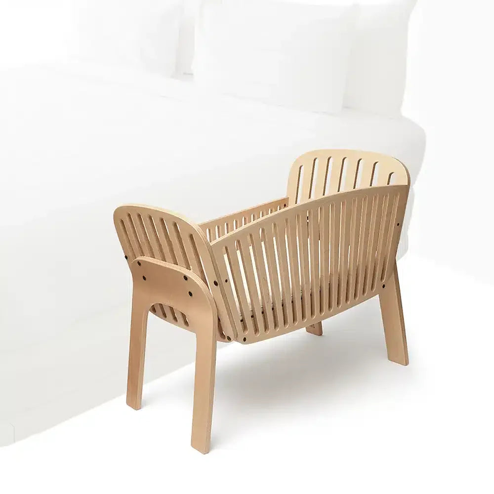 KODO Co-sleeping Crib - Houten Co Sleeper - Van Geboorte tot 6 Maanden - Charlie Crane - productfoto - afbeelding 13