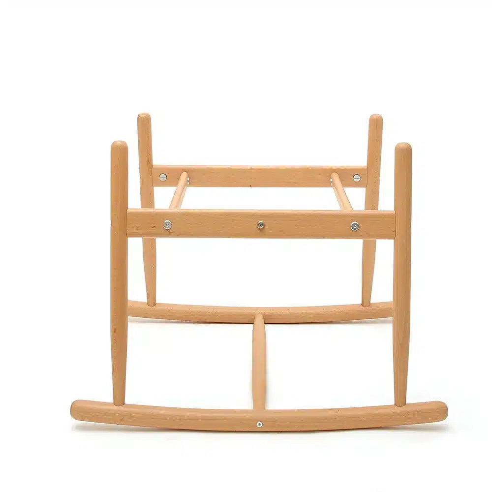 KUKO Rocking Stand - Houten Schommelonderstel voor de KUKO Moses Basket - Beech Wood - Charlie Crane - productfoto - afbeelding 6