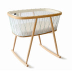 KUMI Wooden Cradle - Schommelend Houten Wiegje - Charlie Crane - productfoto - afbeelding 10