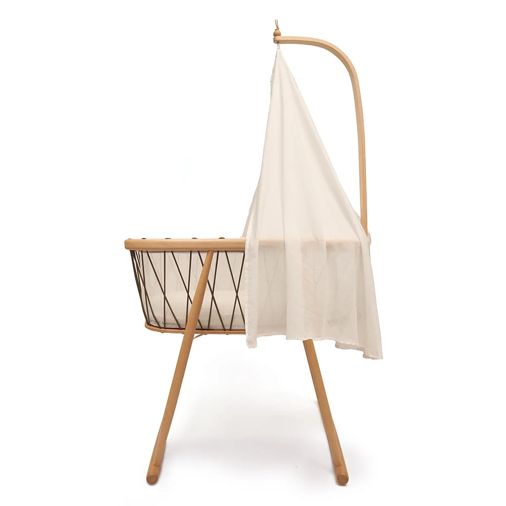 KUMI Canopy – Organic Cotton Canopy for the KUMI Cradle - Charlie Crane