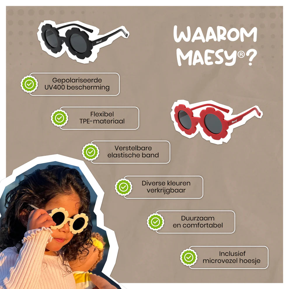 Sonnenbrille Fleur 1 bis 3 Jahre - Blume - Maesy