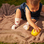 Baby sokjes Alvilda - Hartjes/Cream - Katoen - MP Denmark - lifestyle - afbeelding 3