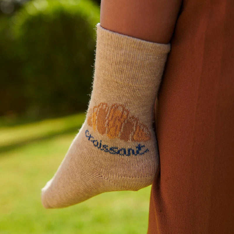 Children's Socks Camille - Croissant - Cotton - MP Denmark