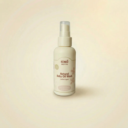 Natural Baby Oil Wash - Baby cleansing oil - Organic - Kenkô