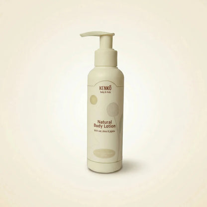 Natural Body Lotion - Baby & Kids - Oat Shea & Jojoba - Organic - Kenkô