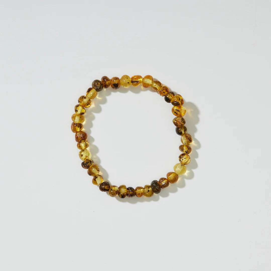 Green Amber Bracelet – Women's Bracelet – Green Baltic Amber – Nirrimis