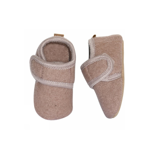 Wool slippers - Classic Wool Slippers - Indoor shoe - Fawn - MELTON