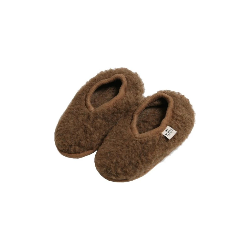 Wool slippers junior - 100% pure wool - Cloudet - Alwero