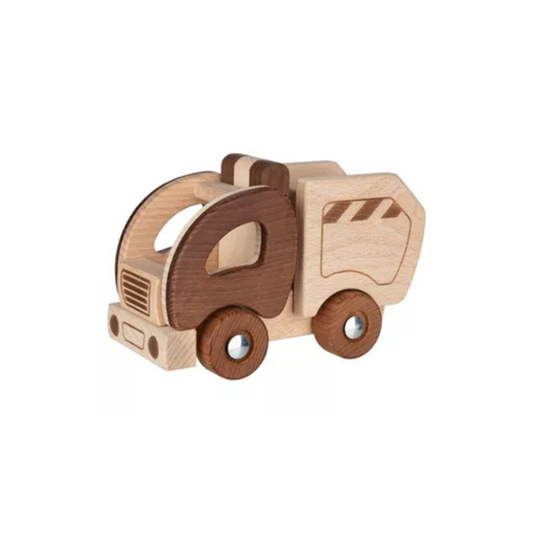 Garbage Truck - Wood - Goki Nature