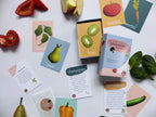 Tafelkaartjes Groente & Fruit – 60 Educational Food & Tasting Cards for Kids – STERK & ZOET