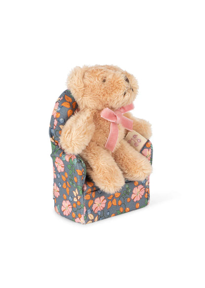 Oda the Tiny Teddy - Mini Teddy Bear in a Box - Konges Sløjd