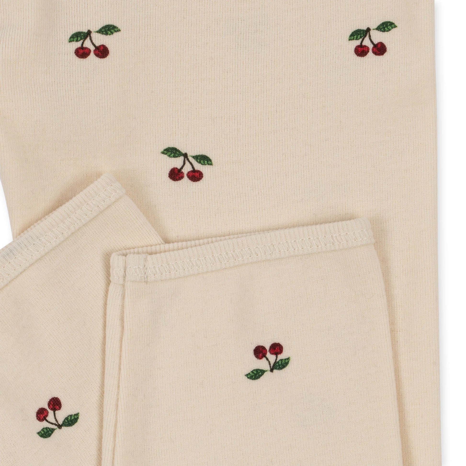 Cherry Leggings - Biologisch Katoen - GOTS Gecertificeerd - Konges Sløjd - close up