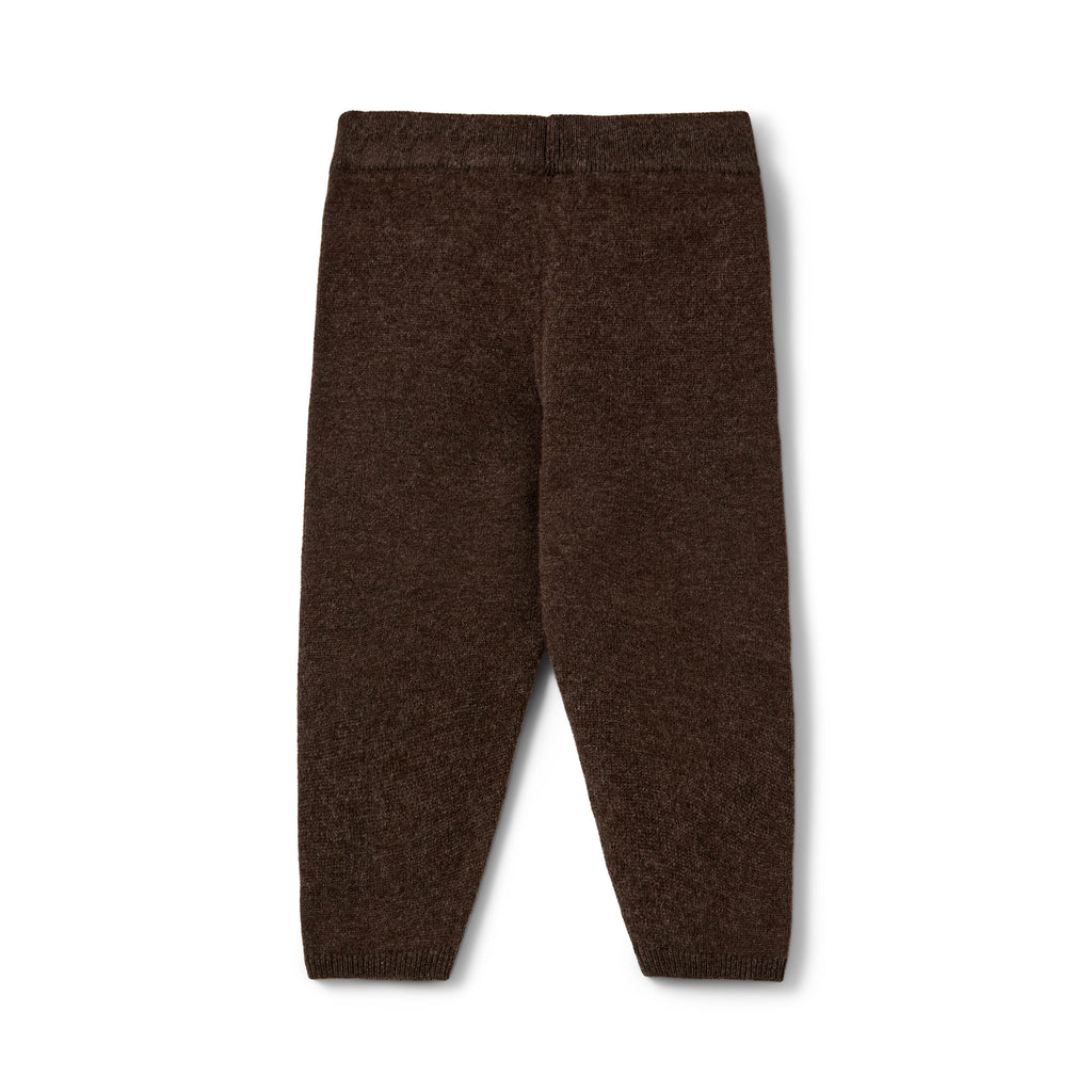 Wool baby trousers LuluSB - 100% wool - Beige & Brown - Sofie Schnoor