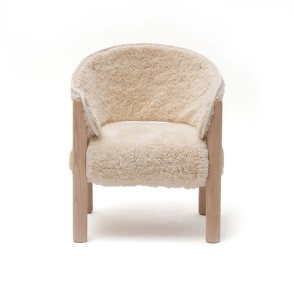 SABA kinderstoel - Fur Milk - Beukenhout - Charlie Crane