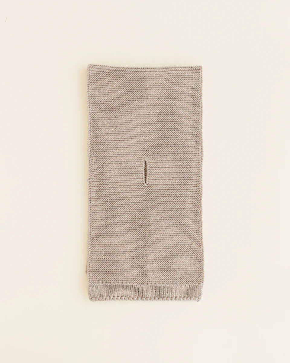Scarf Ivo - 100% extra fine Italiaanse merino wol - HVID