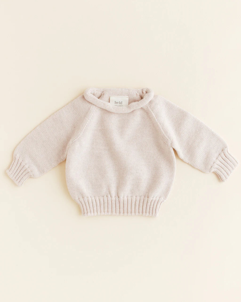 Pullover Georgette - Baby-Pullover - Merinowolle - HVID