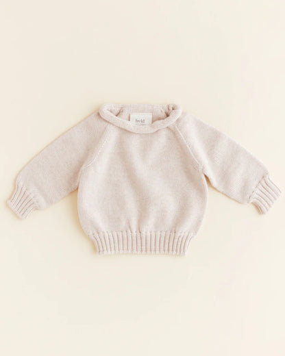 Pullover Georgette - Baby-Pullover - Merinowolle - HVID