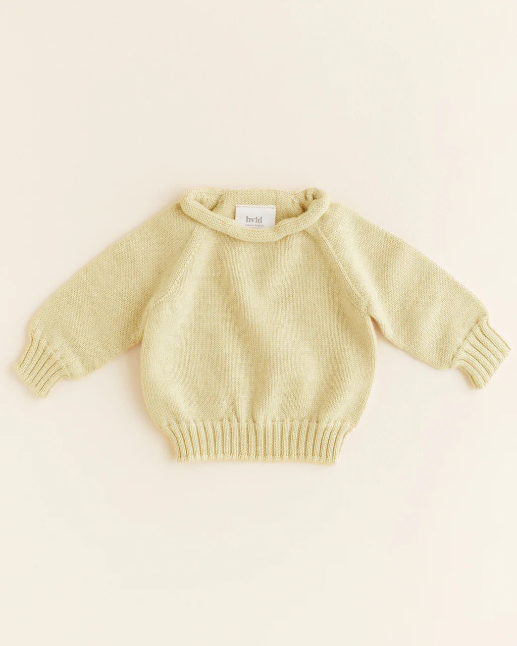 Pullover Georgette - Baby-Pullover - Merinowolle - HVID