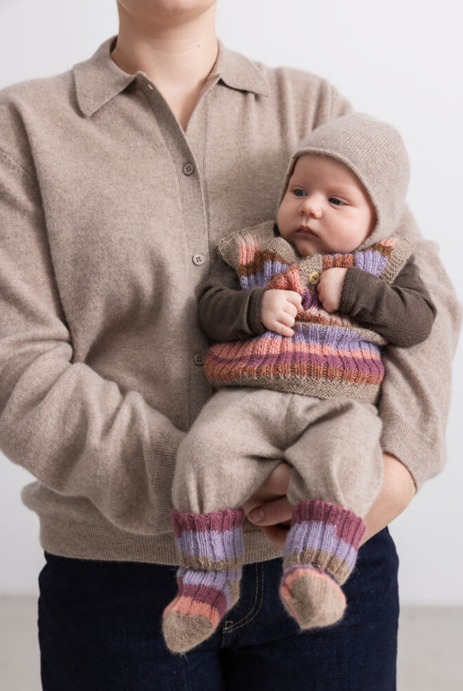 Cashmere bonnet – Aly Baby – Alpaca Melange – 100% cashmere – MarMar Copenhagen