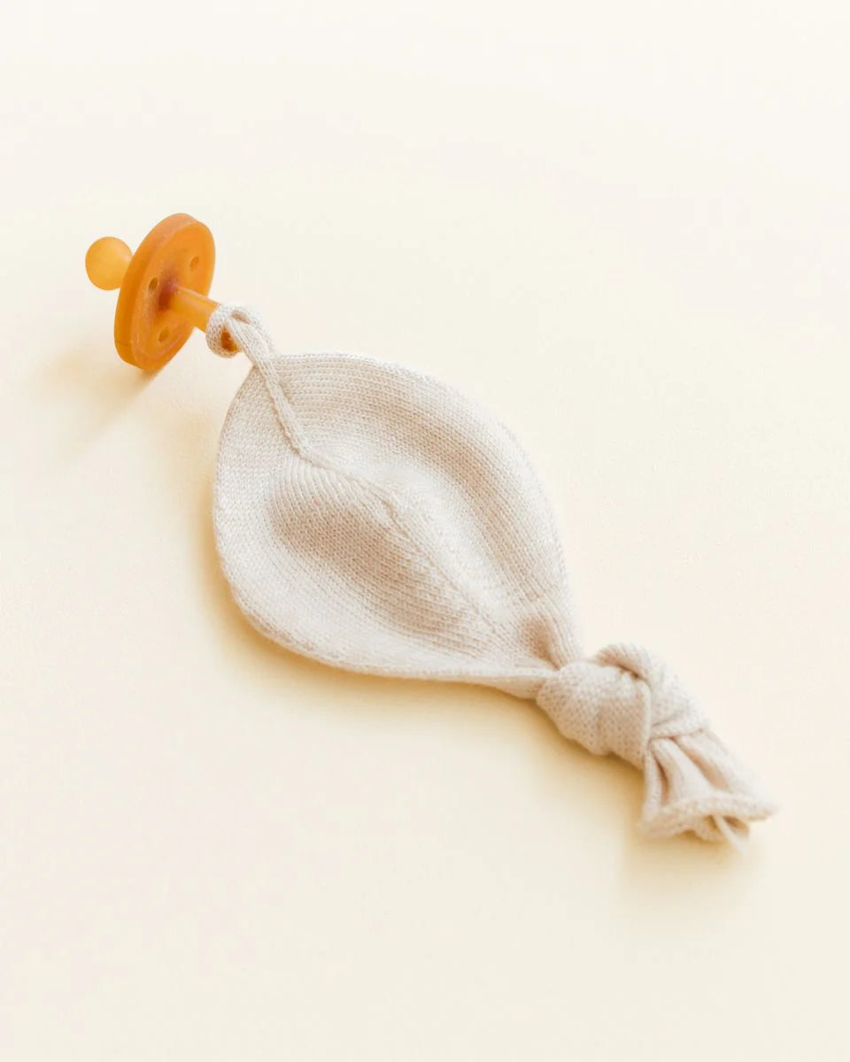 Titi Comforter - Schnullertuch - Merinowolle - HVID