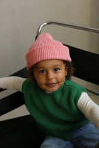 Cardigan Harvey Kids - 100% extra fine Italian merino wool - HVID