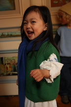 Cardigan Harvey Kids - 100% extra fine Italian merino wool - HVID