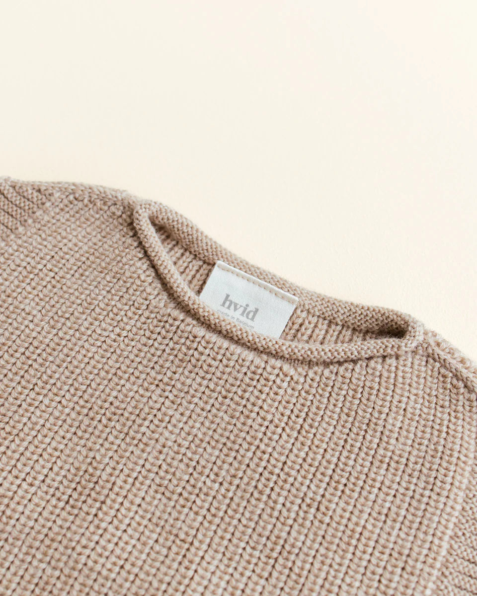 Weste Harvey - Spencer/ärmelloser Pullover - Merinowolle - HVID