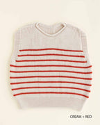 Weste Harvey Kids - 100% extrafeine italienische Merinowolle - HVID