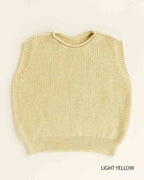 Weste Harvey Kids - 100% extrafeine italienische Merinowolle - HVID