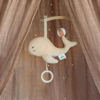Muziekmobiel - Wally de Walvis - Sandshell/Beige - Baby Bello - productfoto