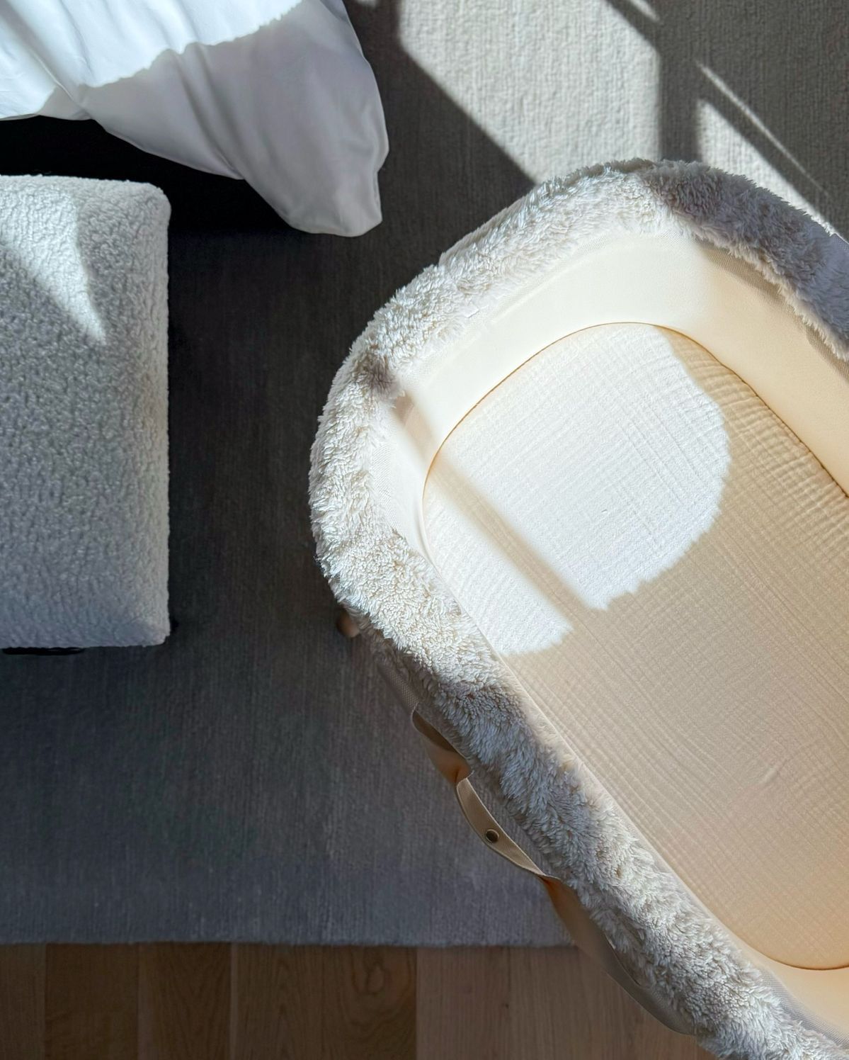 KUKO Baby Moses Basket - Draagbare Cocoon Wieg vanaf Geboorte - Babylift & Wieg - Charlie Crane - productfoto - afbeelding 5