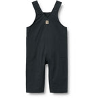 Wheat - Overall Ivan - Tuinbroekje - 100% biologisch katoen - achterkant navy