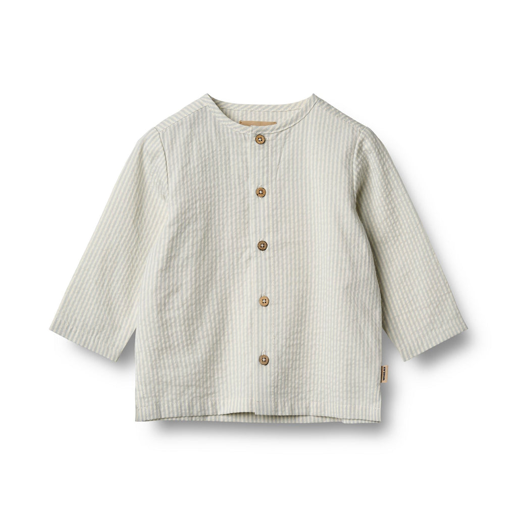 Wheat - Shirt Shelby - Overhemd top - 100% biologisch katoen - voorkant
