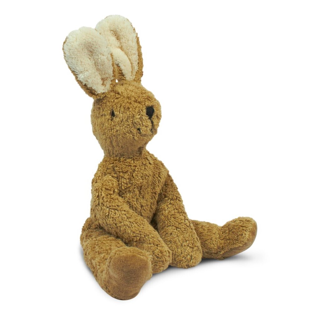 Floppy animal knuffel Small - Konijn - Biologisch katoen/wol - Beige - Senger Naturwelt