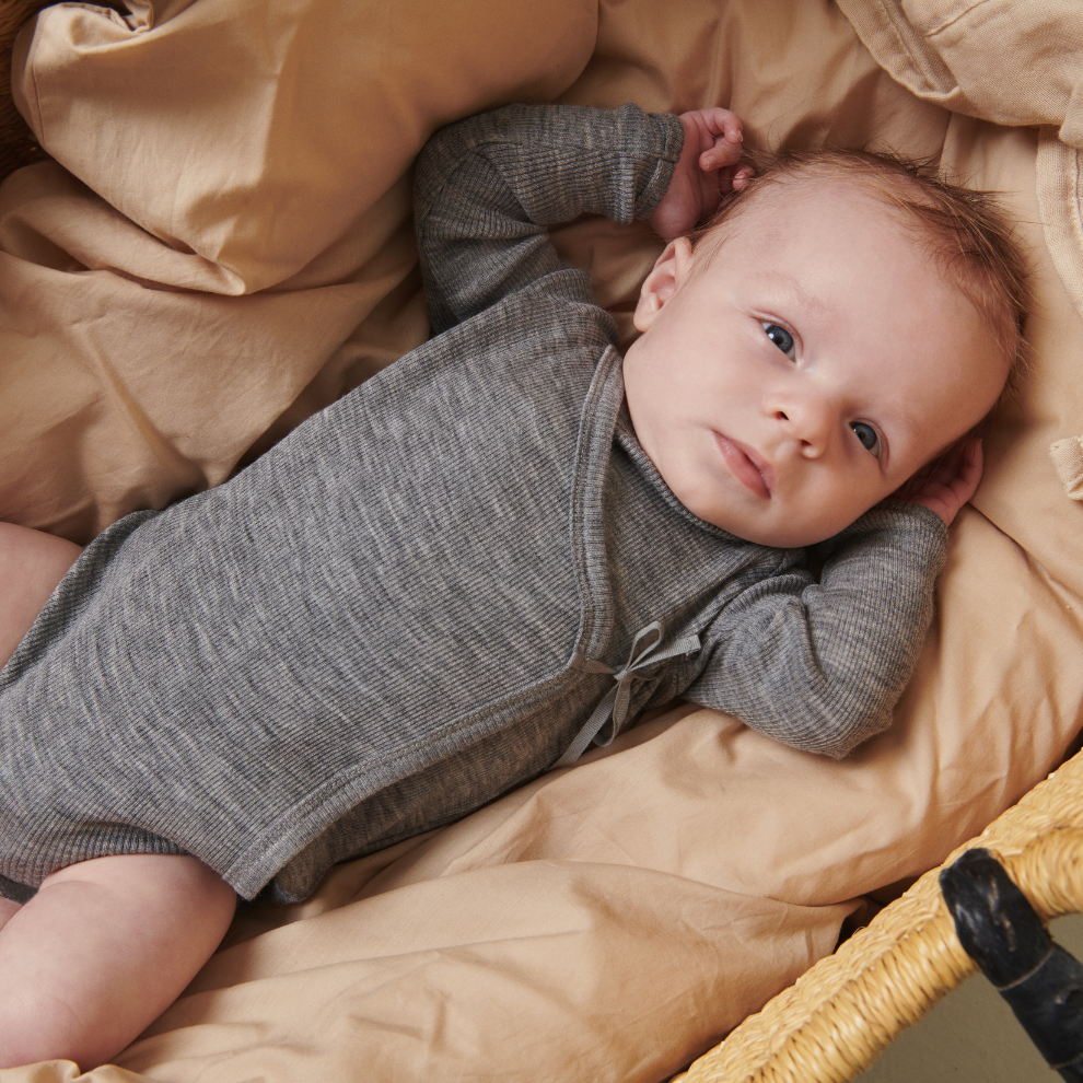 Wickelbody - Belita Wool rib - Merinowolle - MarMar Copenhagen