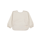 Slabbetje met lange mouwen - Apron LS - Blue stone stripe - Biologisch katoen - MarMar Copenhagen - productfoto