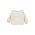 Slabbetje met lange mouwen - Apron LS - Biologisch katoen - Deep Lake Check - MarMar Copenhagen - productfoto