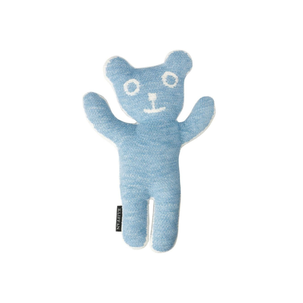 Knuffel Bruno - Biologisch chenille katoen - Klippan - productfoto