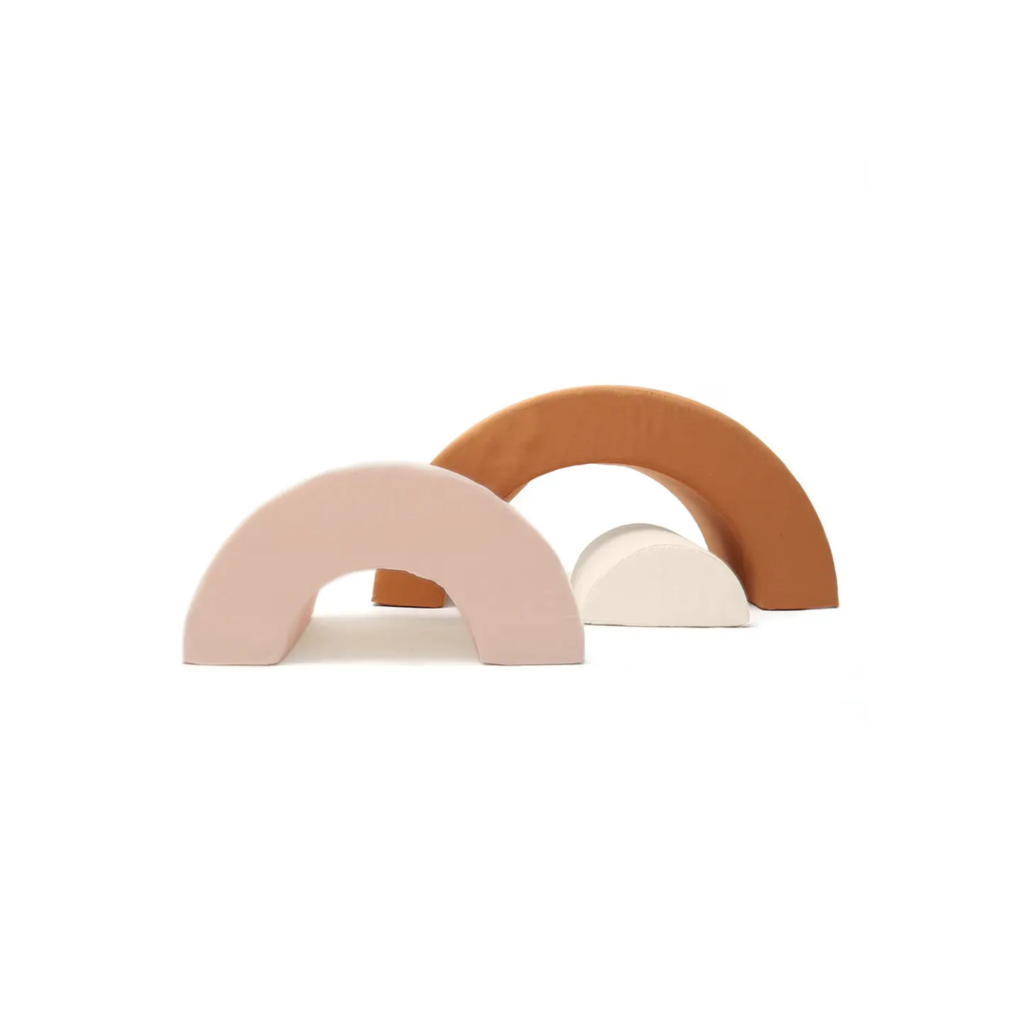 MILO foam speelset regenboog - montessori speelgoed van biologisch katoen - Charlie Crane
