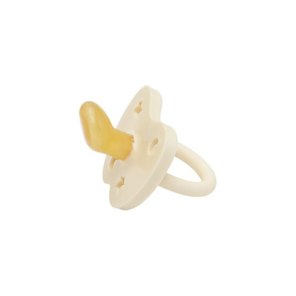 HEVEA - Pacifier Milky White Orthodontic - Speen - 100% natuurlijk - 100% plasticvrij
