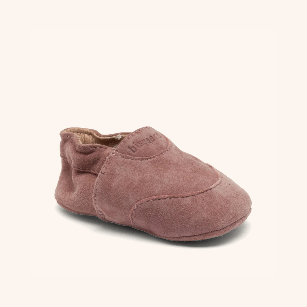 Newborn slofjes - Kruipschoentjes - Suede - Bisgaard - productfoto - afbeelding 2