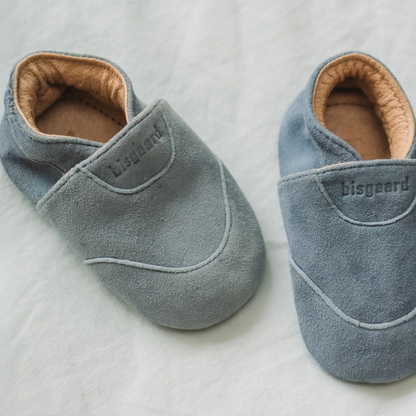 Newborn Slippers - Crawling Shoes - Suede - Bisgaard