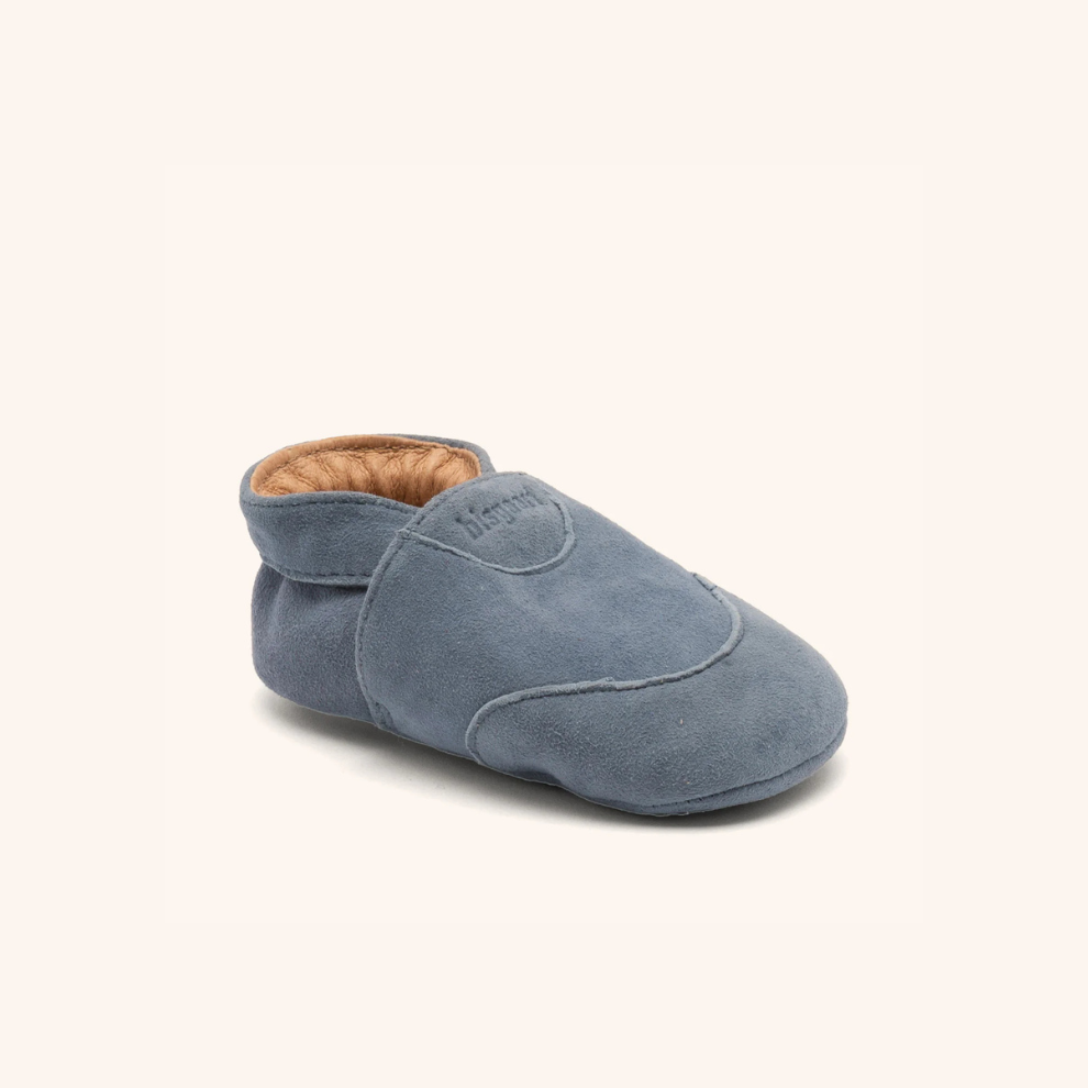 Newborn Slippers - Crawling Shoes - Suede - Bisgaard