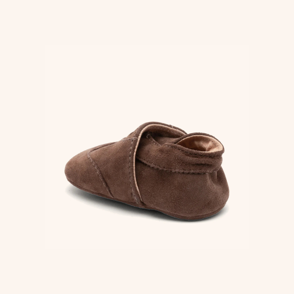 Newborn Slippers - Crawling Shoes - Suede - Bisgaard